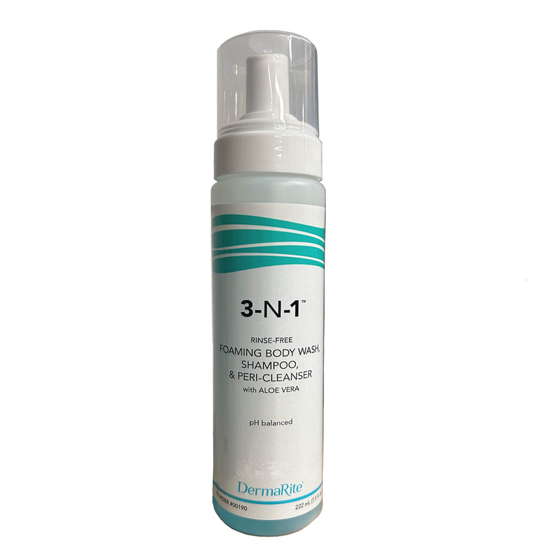 DermaRite®3-N-1 ™ Cleansing Foam 7.5 fluid oz.