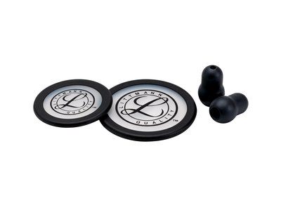 Littmann® Stethoscope Spare Parts Kit, Classic III™ and Cardiology IV™, Black, 40016