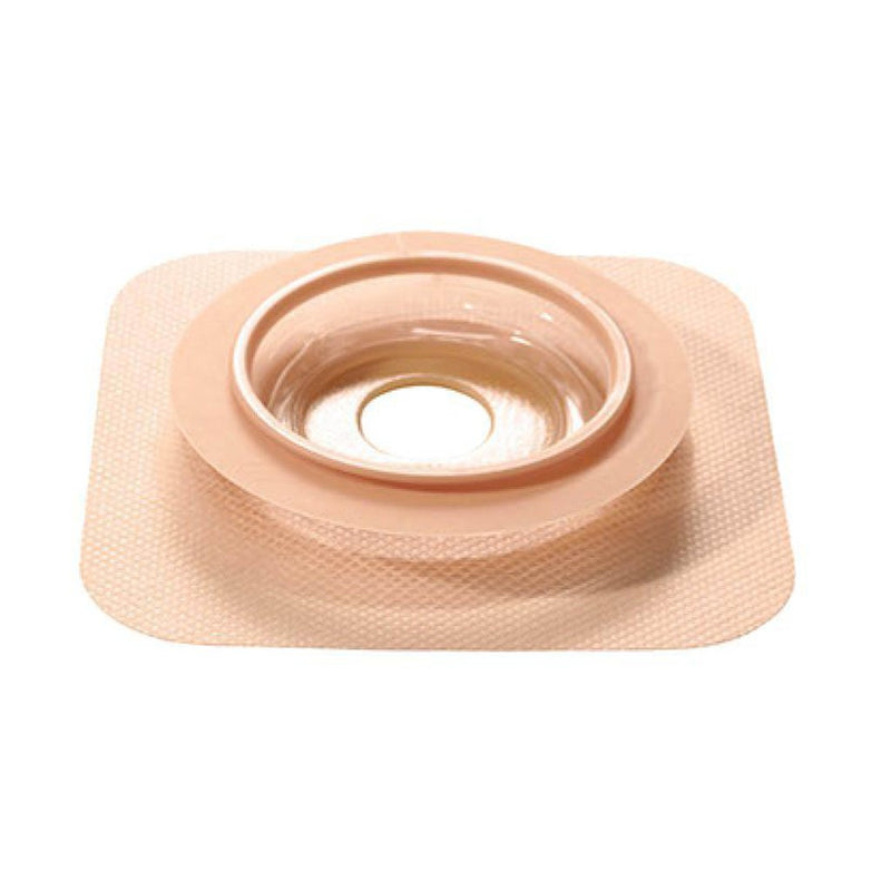 SUR-FIT® Natura® Moldable Stomahesive Flat Skin Barrier with Accordian Flange with hydrocolloid tape collar