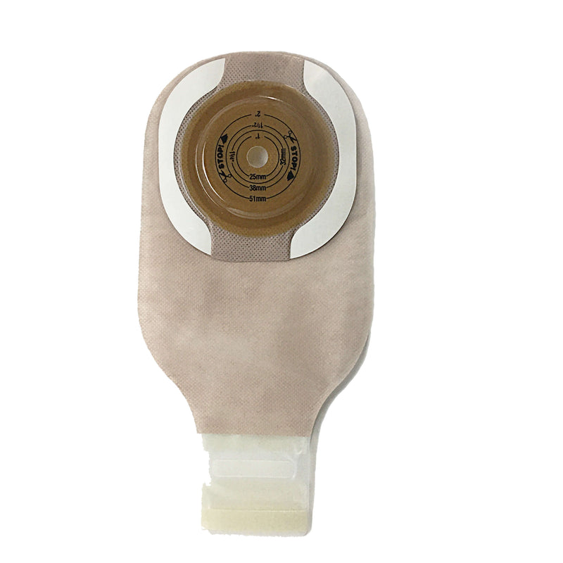 Premier One-Piece Drainable Ostomy Pouch with Flextend Convex Barrier (Transparent)