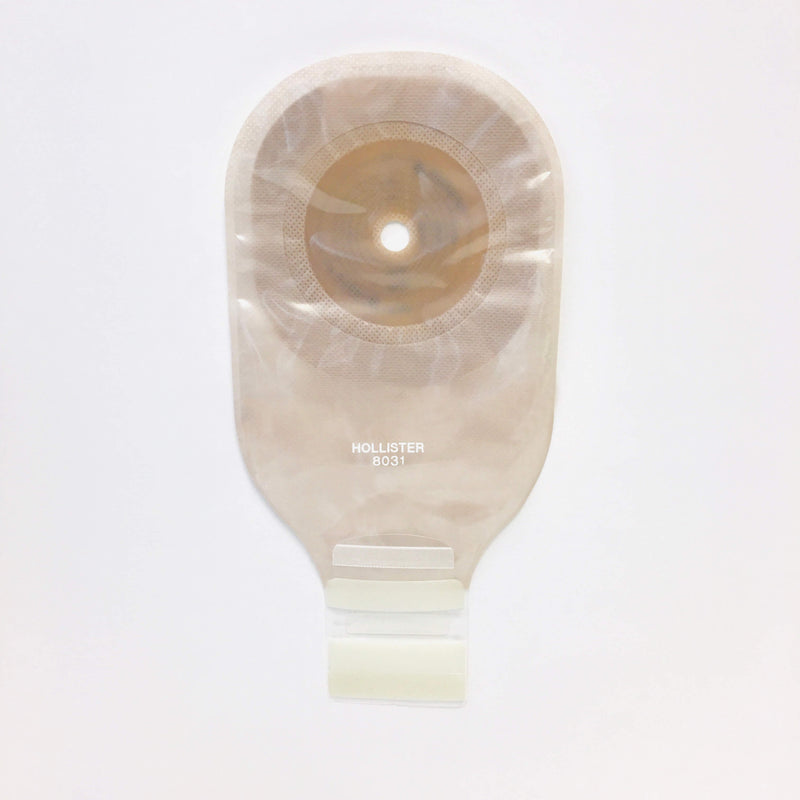 Premier One-Piece Drainable Ostomy Pouch with FlexWear Flat Barrier (Ultra Clear)