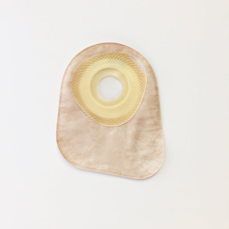 Closed Mini-Pouch with Flat Barrier 1-3/8" Pre-Cut (Beige)