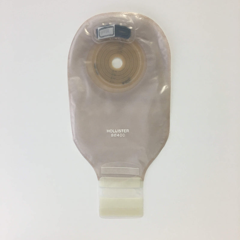Premier One-Piece Drainable Ostomy Pouch with SoftFlex Flat Barrier (Transparent)