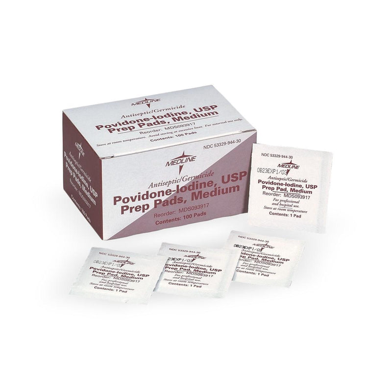 Povidone Iodine Prep Pads