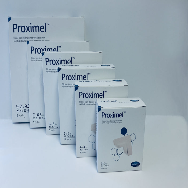 Proximel ™ Silicone Foam Dressing with Border
