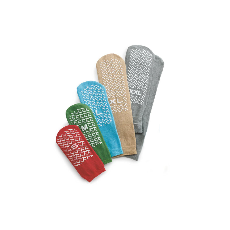 Slip Resistant Blue Booties (Large)