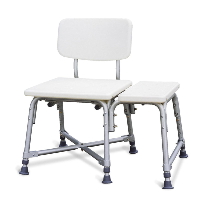 Medline Guardian Non-Padded Bariatric Transfer Bench