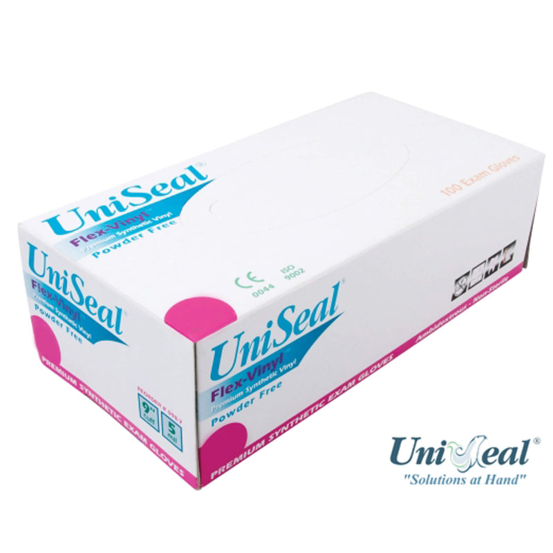 Uniseal Flex Vinyl Powder-Free Gloves (Small)