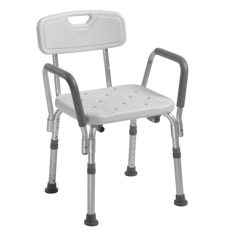 Shower Chair with Removable Padded Arms