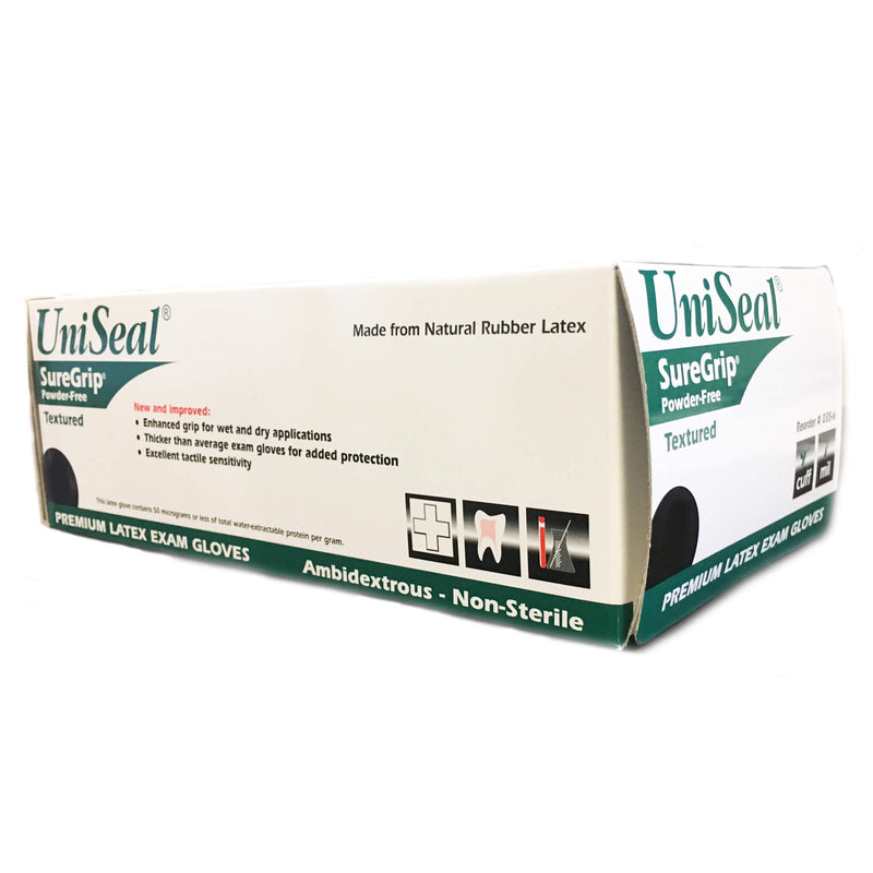 Uniseal SureGrip Powder-Free Textured Gloves (Small)