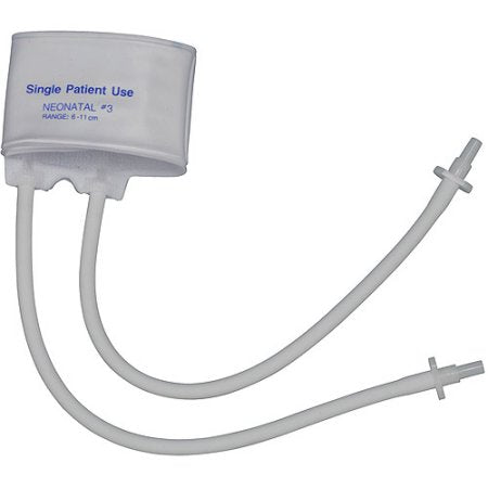 Single-Patient Use Blood Pressure Cuffs Two-Tube, Neonatal #3