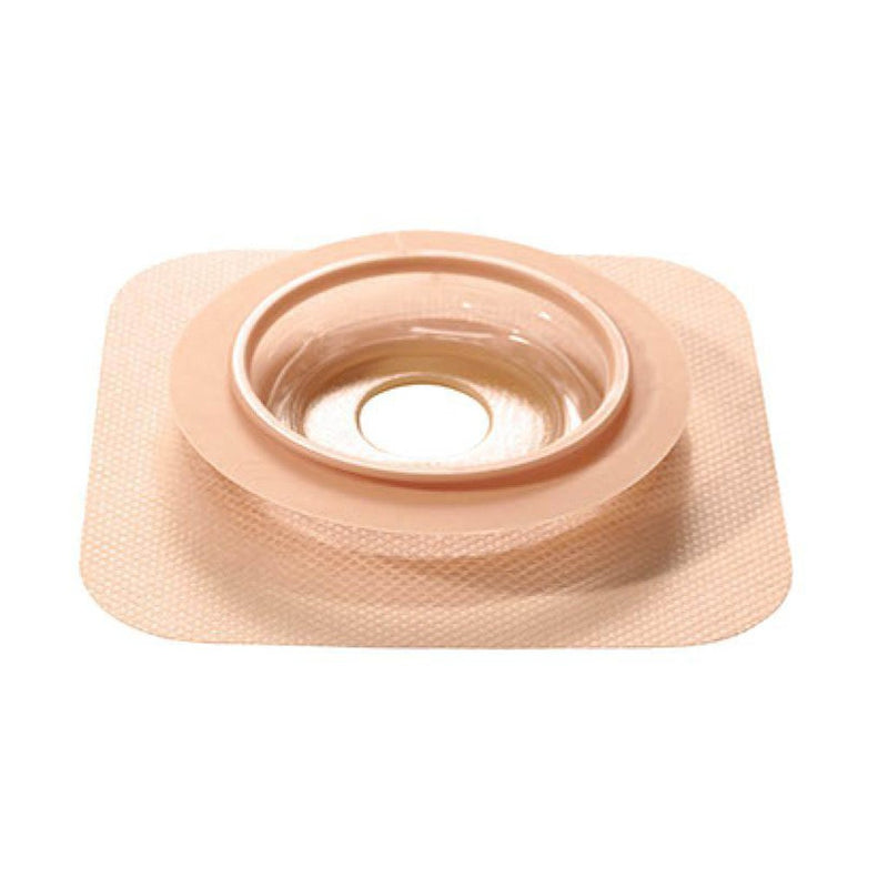 SUR-FIT® Natura®  Moldable Stomahesive Flat Skin Barrier with Accordian Flange with hydrocolloid tape collar
