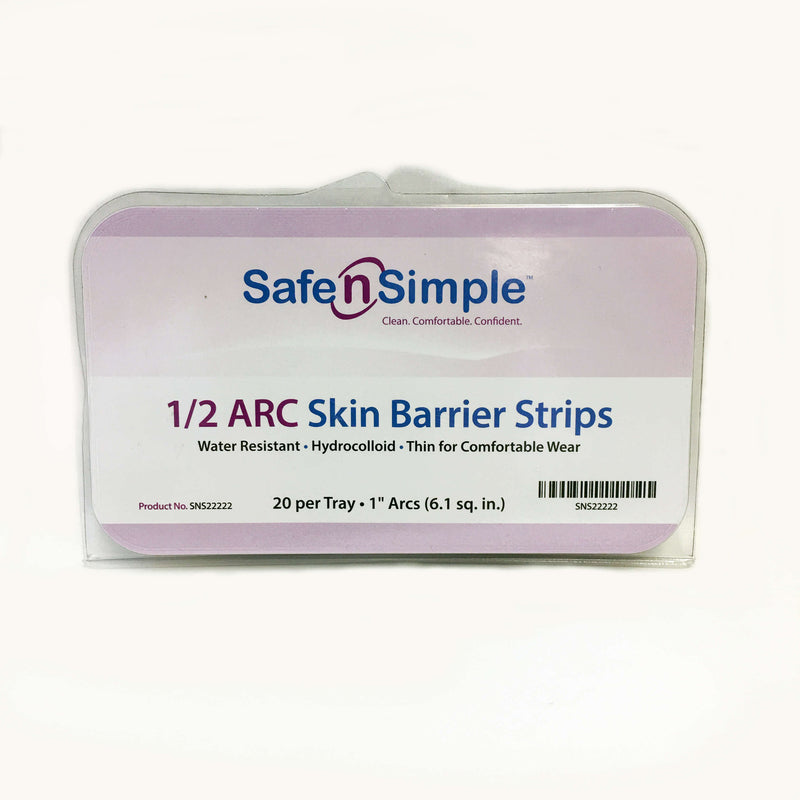 SafenSimple™ Half ARC Skin Barrier Strips