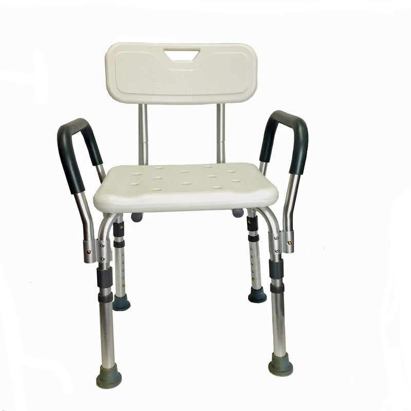 Shower Chair with Removable Padded Arms