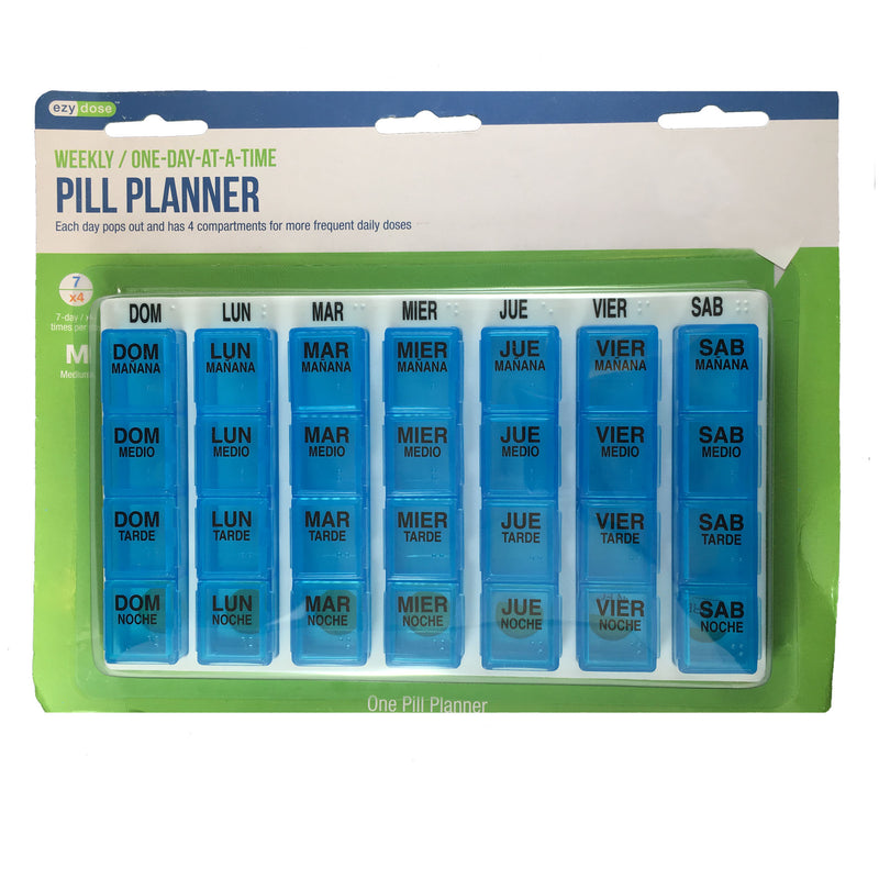 Weekly/ One-Day-At-A-Time Pill Box Planner (Medium)