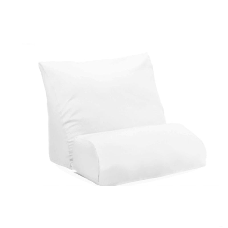 non branded white Leg Pillow Foam Pillow Cushion Cotton Leg Pillow (L  9282), For Home, Shape